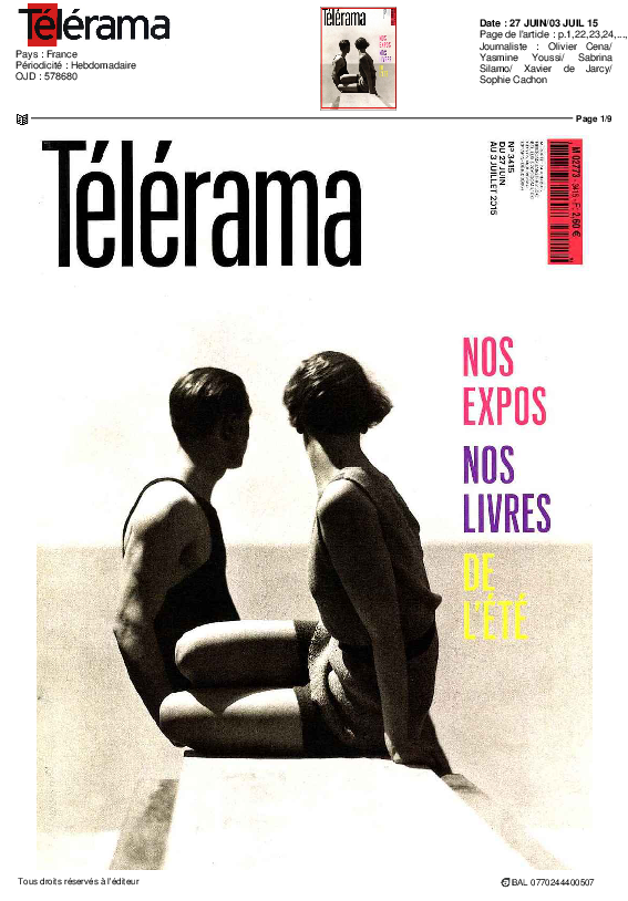 IMAGESACHARGE, Télérama, Yasmine Youssi, juin 2015